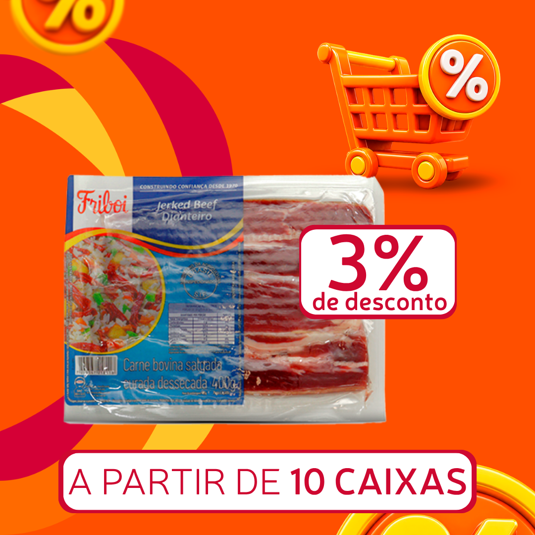 Jerked Beef Dianteiro 400g - Friboi
